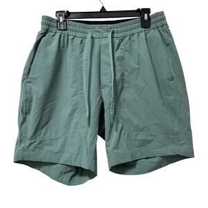 Lululemon Mens Bowline 8” Stretch Ripstop Athletic Shorts Size L Teal Athleisure